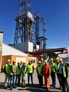 On 12 April, attendees from the Cybersecurity Workshop were invited to tour the ULLRIGG Drilling and Well Centre.