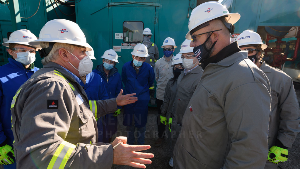 Oil Rig Tour with Western Caucus Members, Industrial Photography by KevinBrownPhoto.com